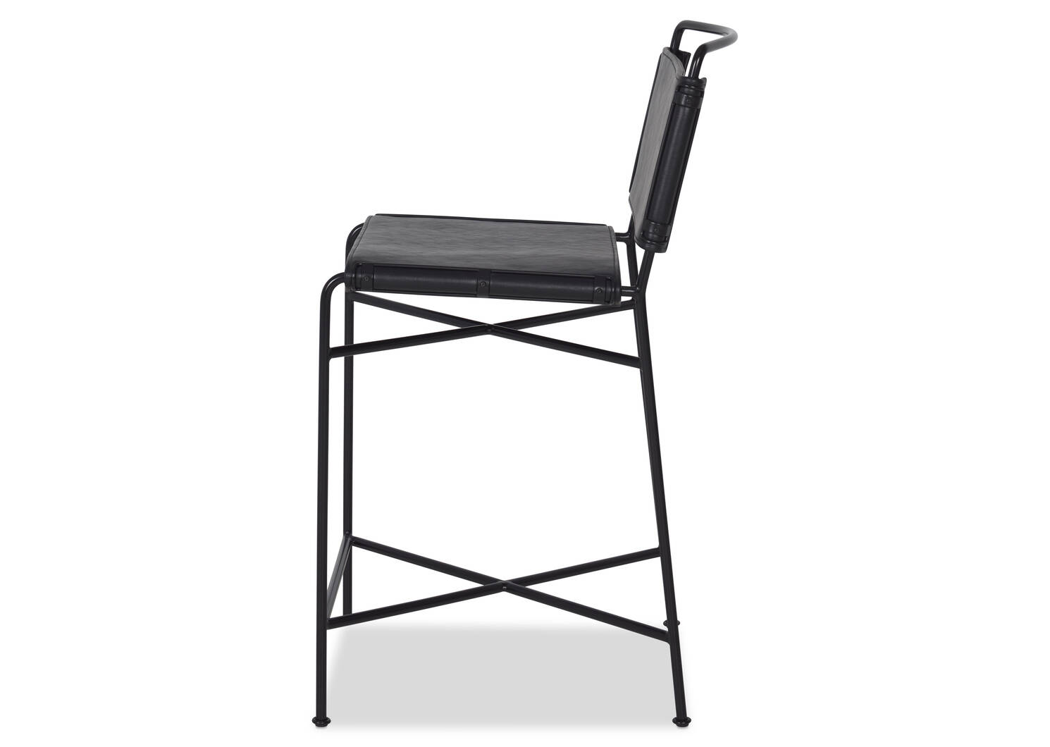 Tabouret Emmory -Como noir