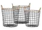 Jackman Wire Basket Small Natural/Bla