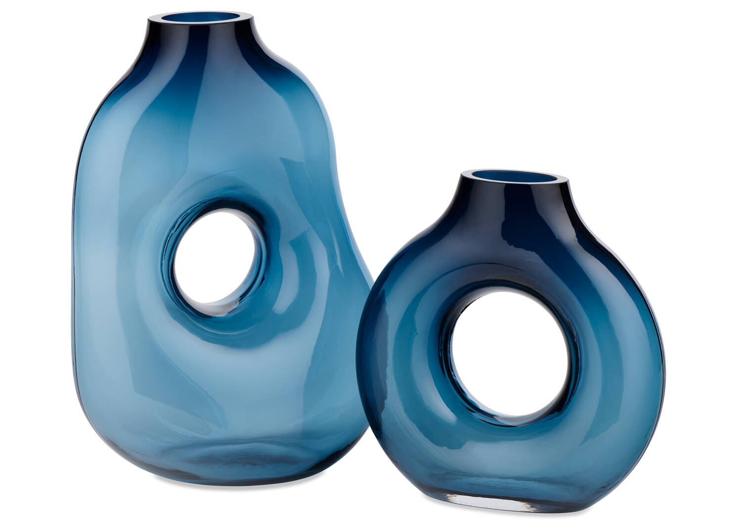 Ravi Vase Tall Blue