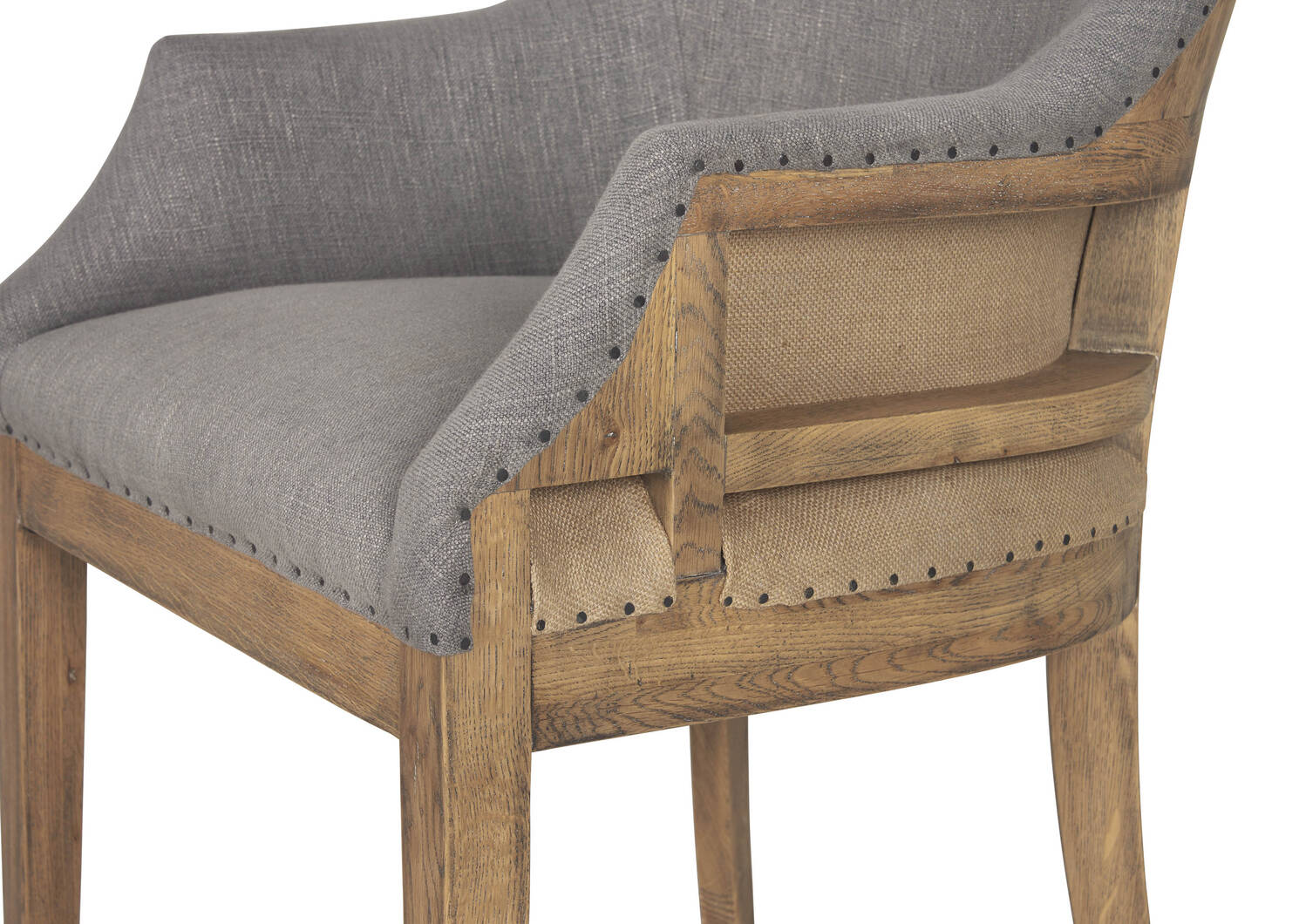 Decatur Host Chair -Nantucket Grey