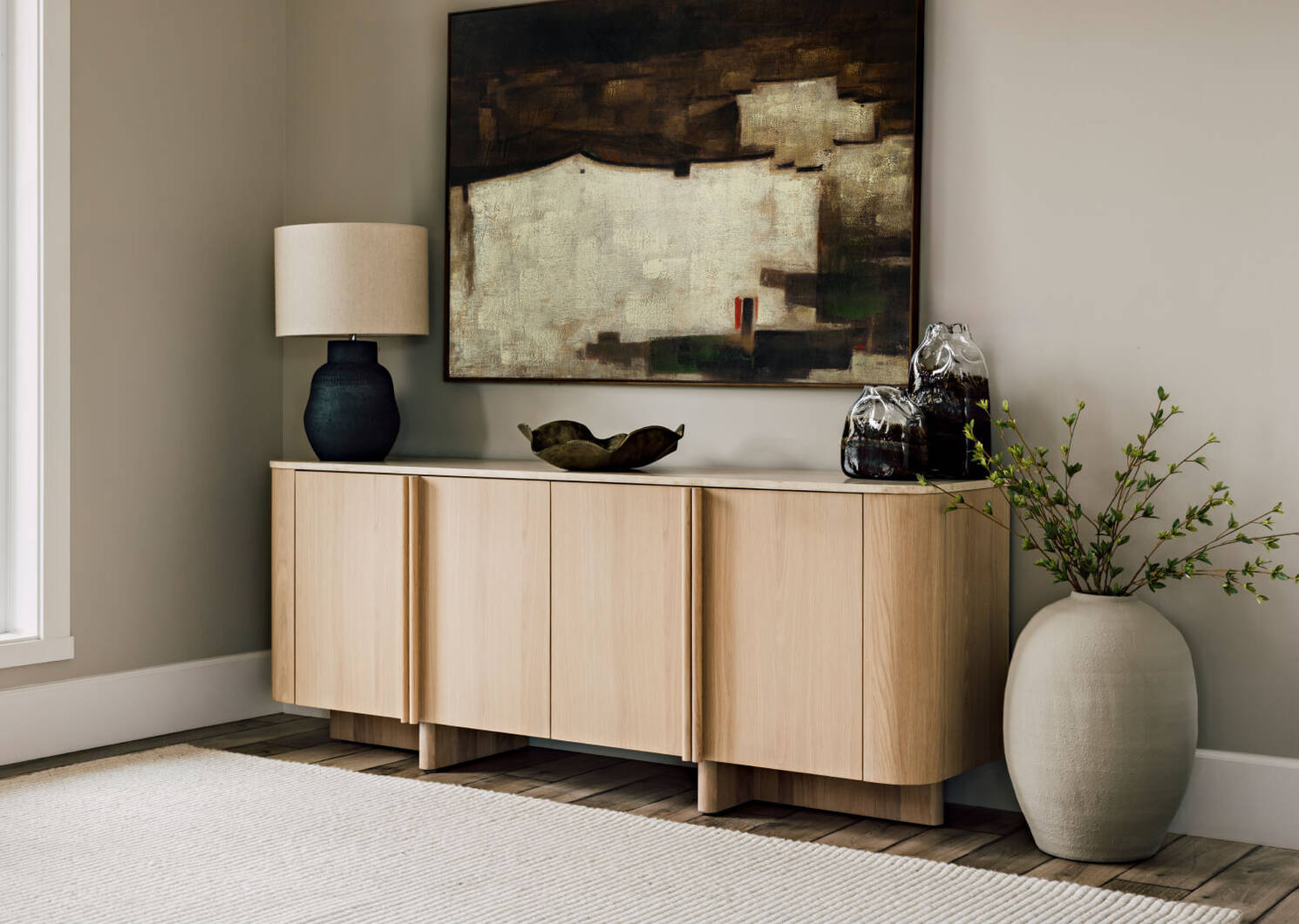 Catton Ombre Vase Tall