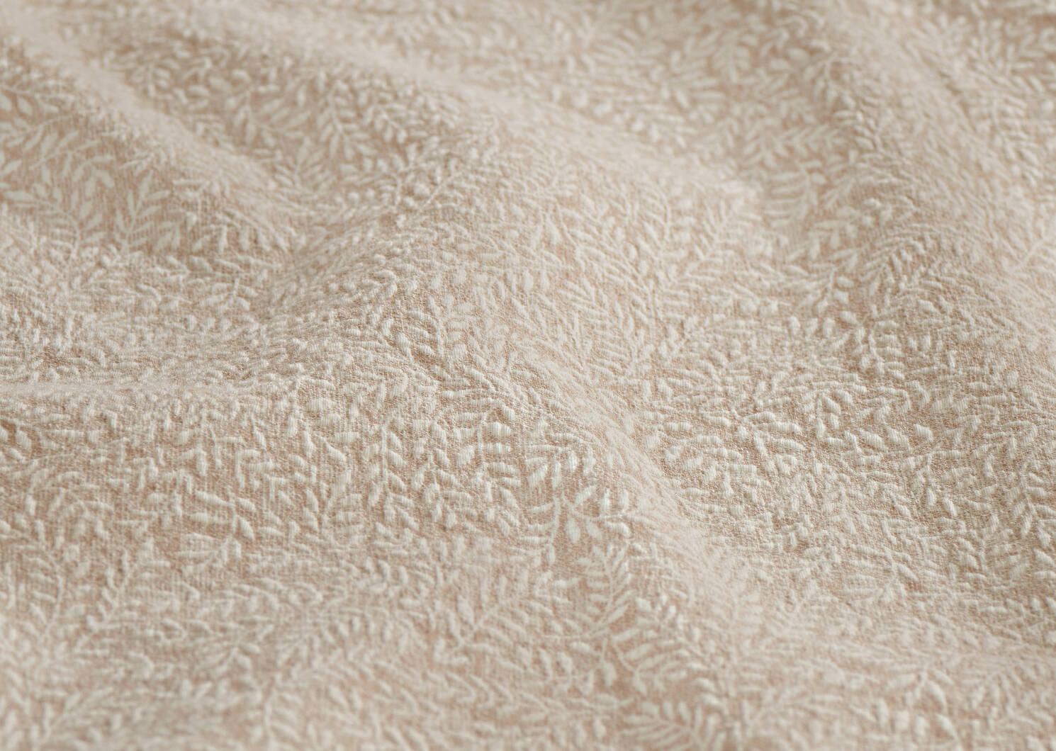 Catrin Cotton Duvet Sets Tan/Ivory