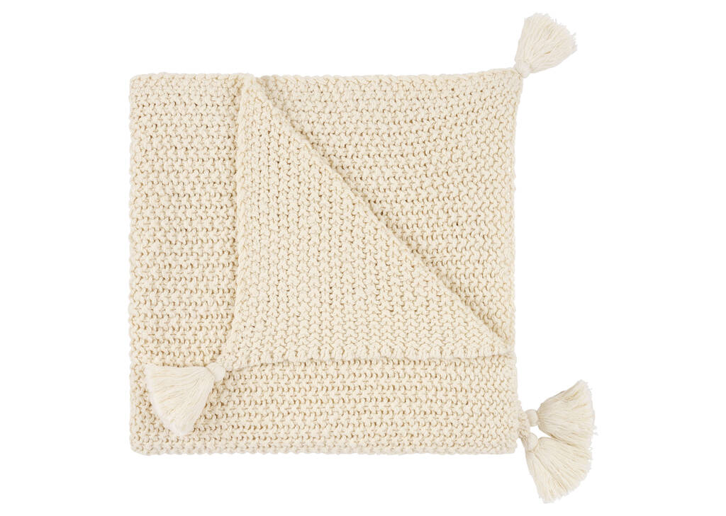Roberts Cotton Throw Natural