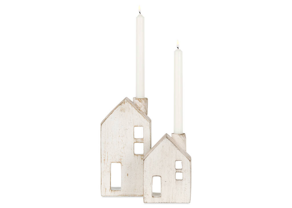 Petit porte-bougie Chalet