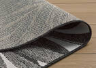 Tapis ext. Makaha 63x91 noir/gris
