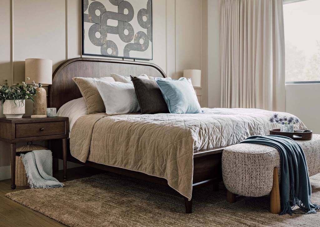 Coussin textur&eacute; Diara 20x20 bleu p&acirc;le