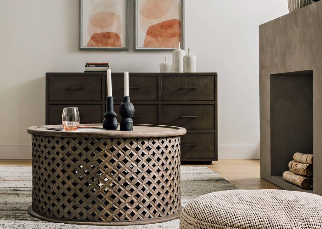 Avaline Coffee Table -Portica Stone