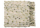 Nola Throw Ivory/Lt. Green/Dk. Green