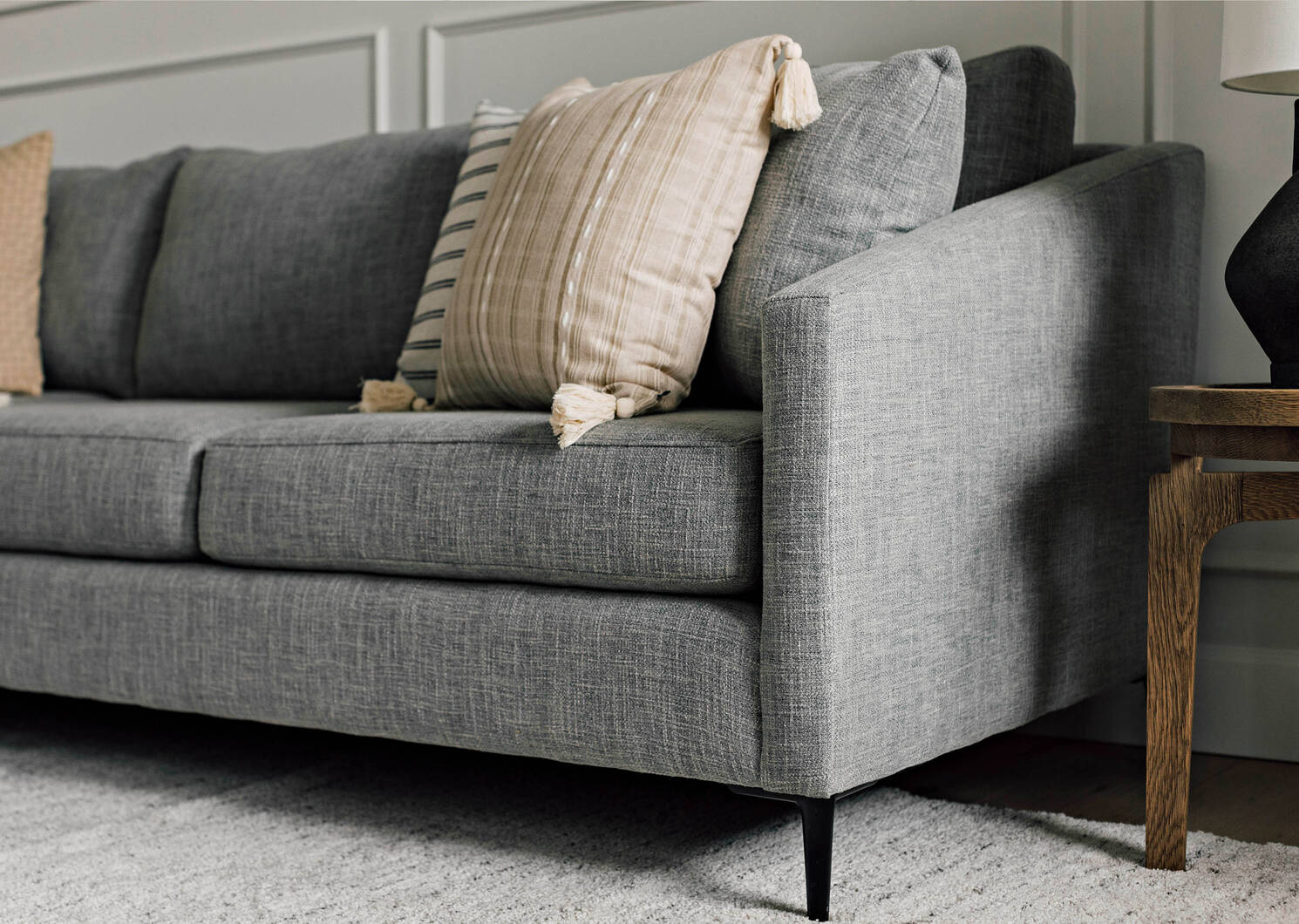 Hensley Sofa Chaise -Wish Silverdust