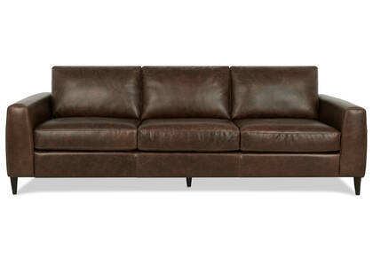 Canapé en cuir Kaston -Sevilla brun