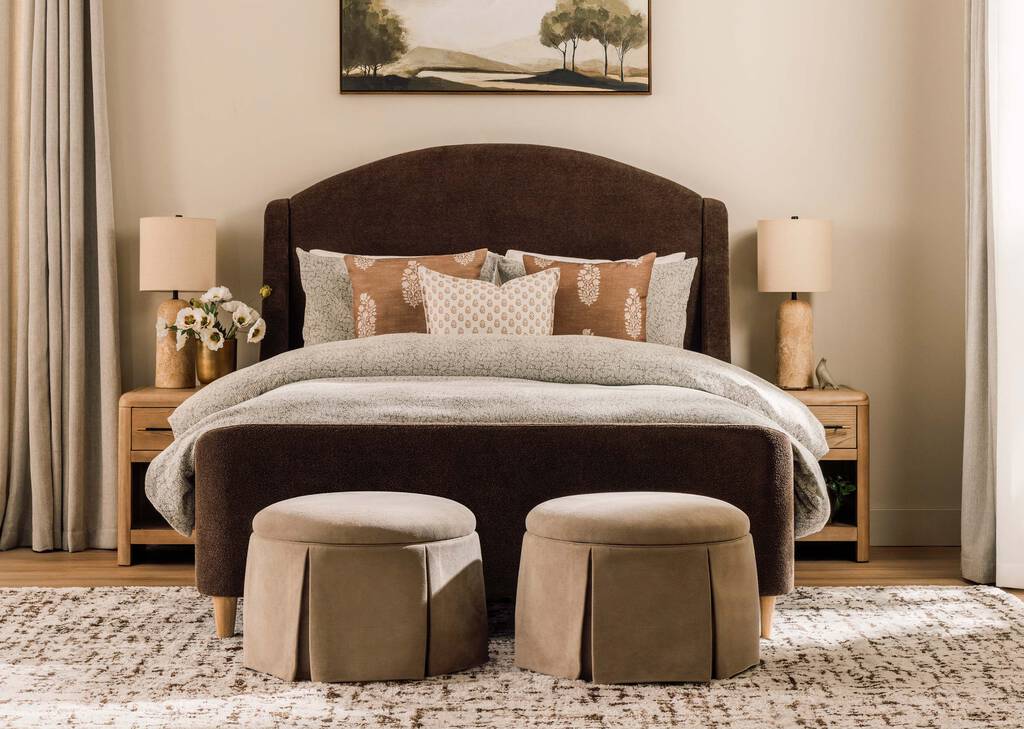 Table de chevet mince Wallen -Dunn ging.