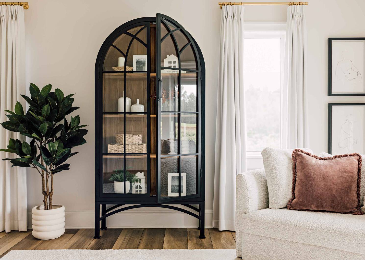Cabinet Lilibet -Mannor noir