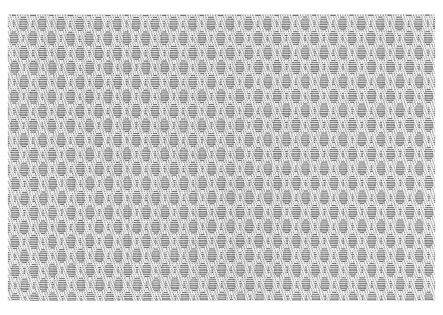 Napperon Midtown blanc/noir