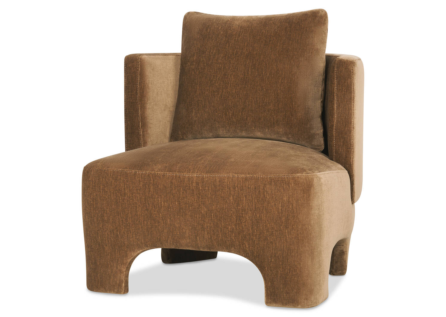 Fauteuil Louella -Ara caramel