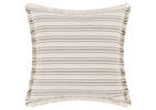 Novoli Striped Pillow 20x20 Nat/Black