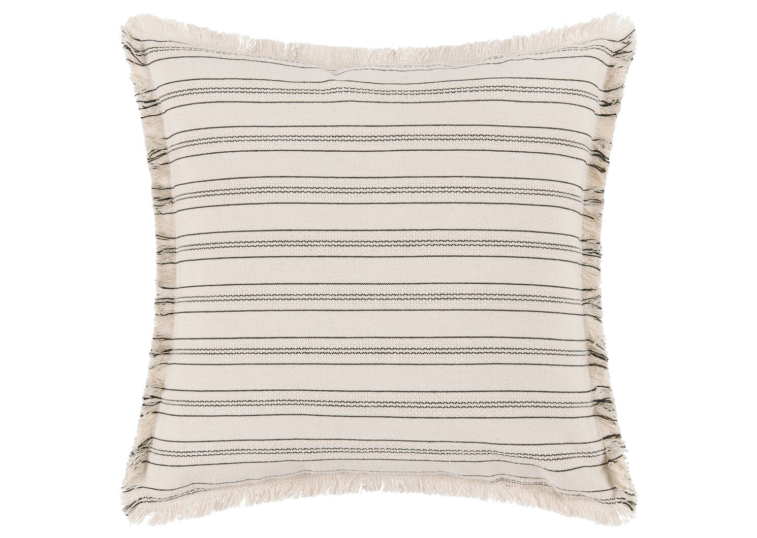 Novoli Striped Pillow 20x20 Nat/Black