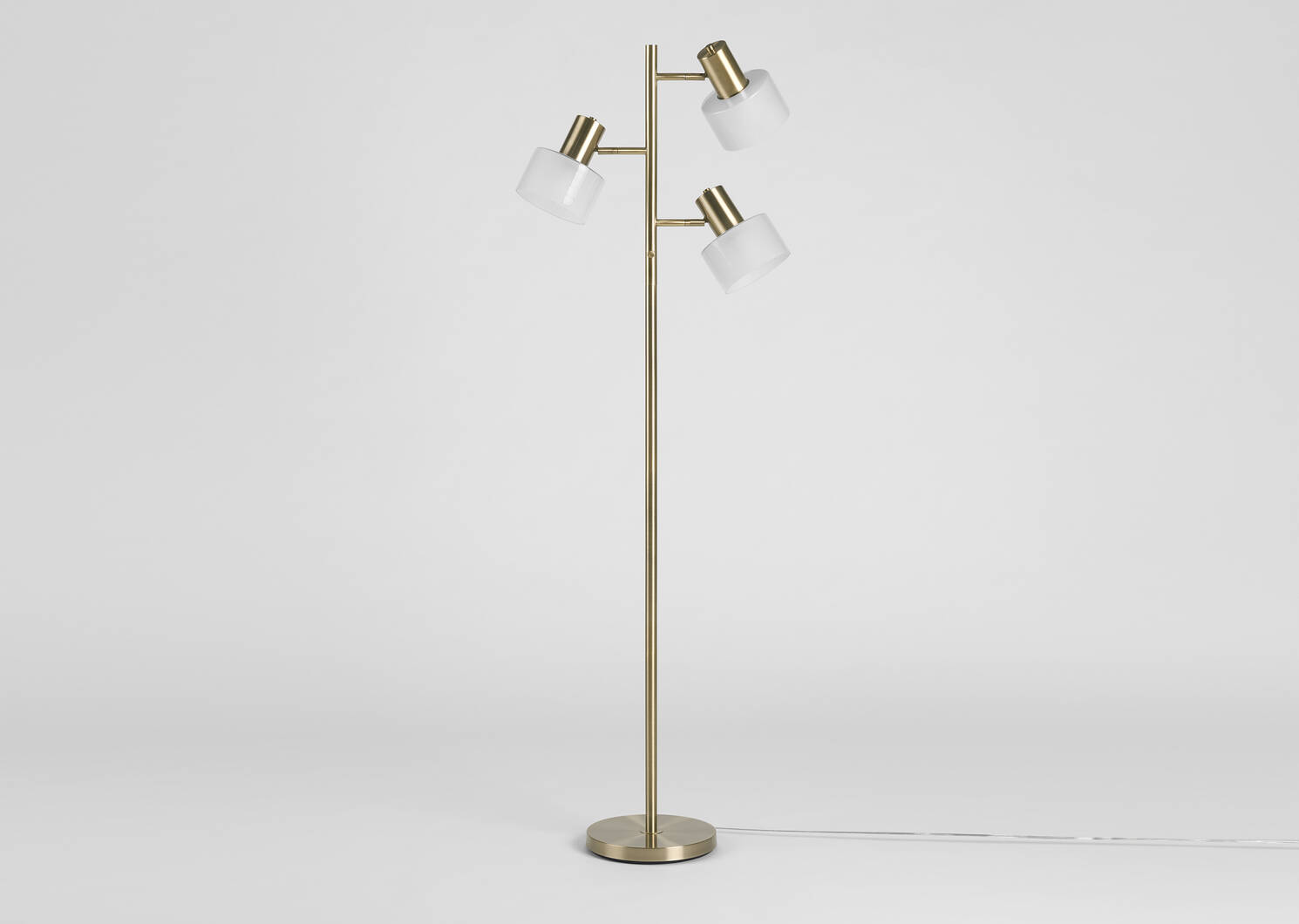 Arnett Floor Lamp Brass