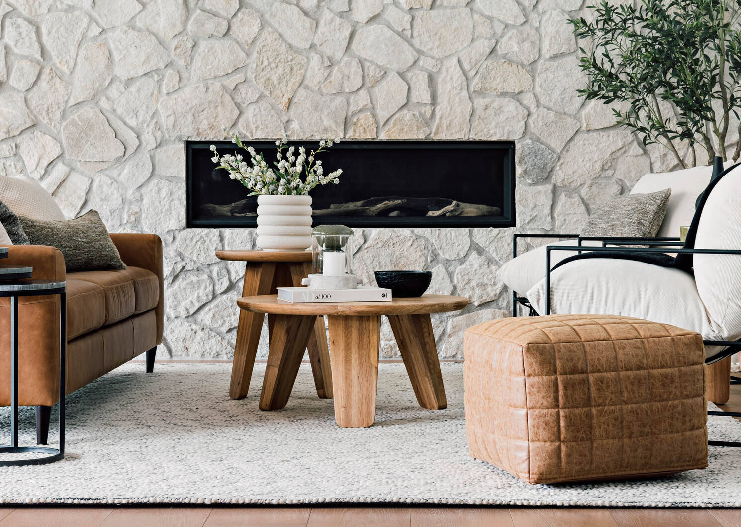Table d'appoint Rideau -Miro naturel