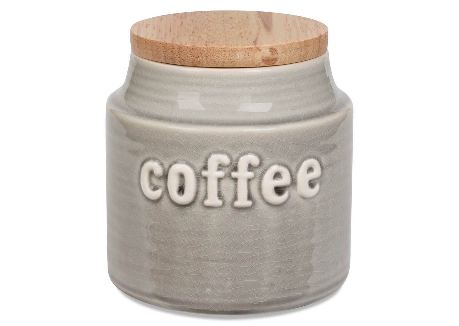 Lilian Coffee Canister Grey