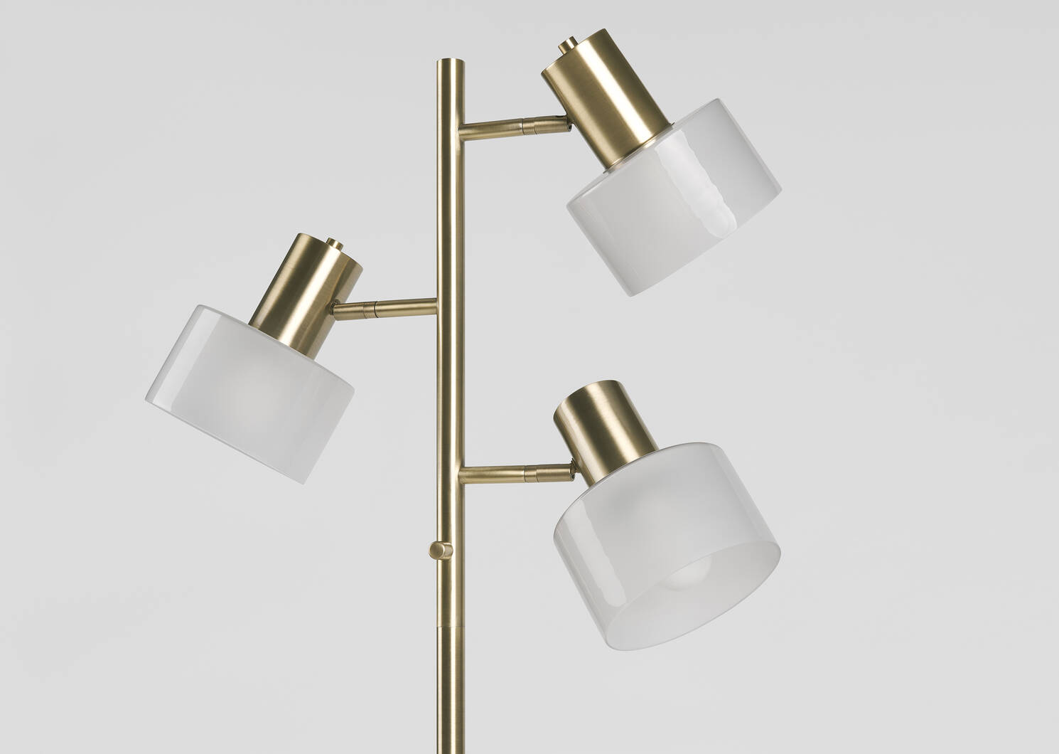 Arnett Floor Lamp Brass