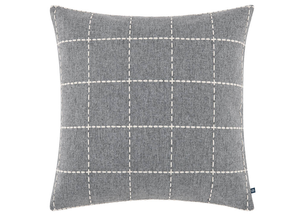 Coussin Celio 20x20 gris