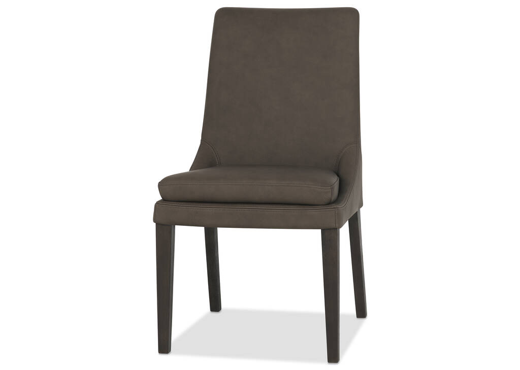 Maurizio Lthr Dining Chair -Torino Ash