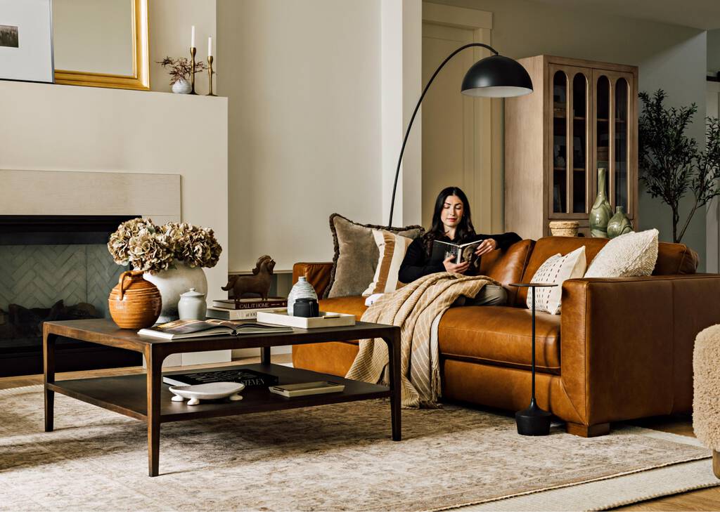 Edith Striped Pillow 20x20 Natural/Fa