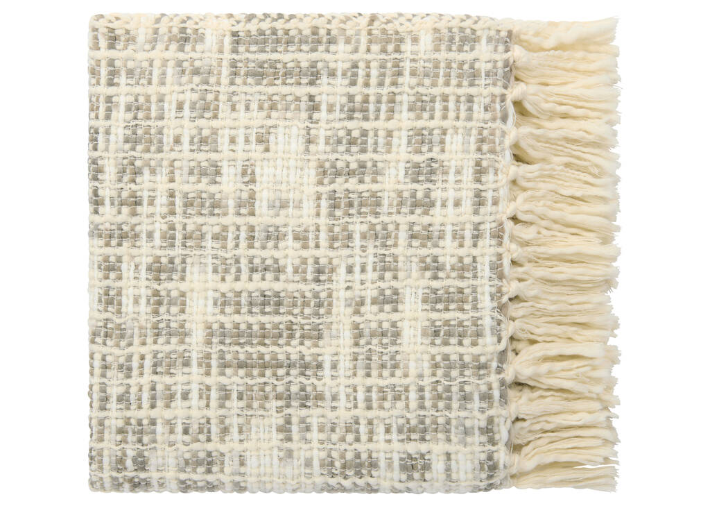 Mazie Throw Ivory/Sand/Grey
