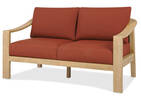 Tulum Outdoor Loveseat -Rust