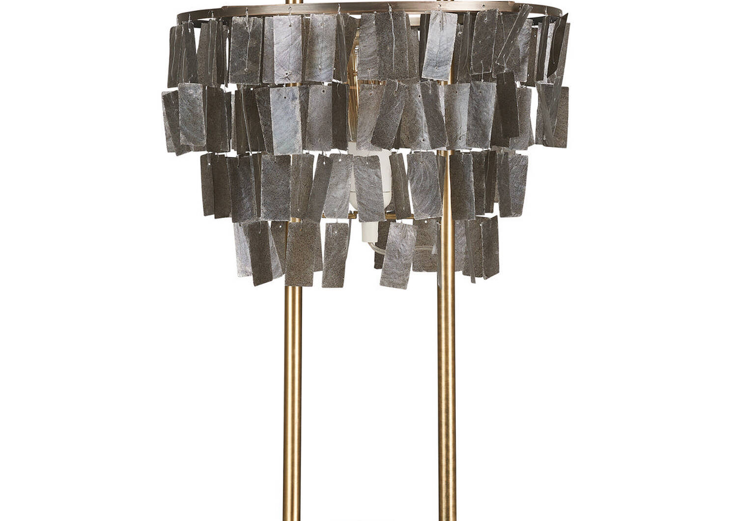 Amabel Capiz Table Lamp Brass