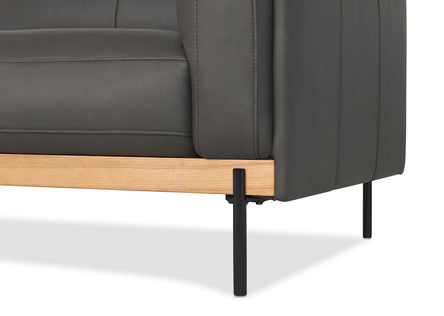 Vincent Leather Sofa -Kai Sedona