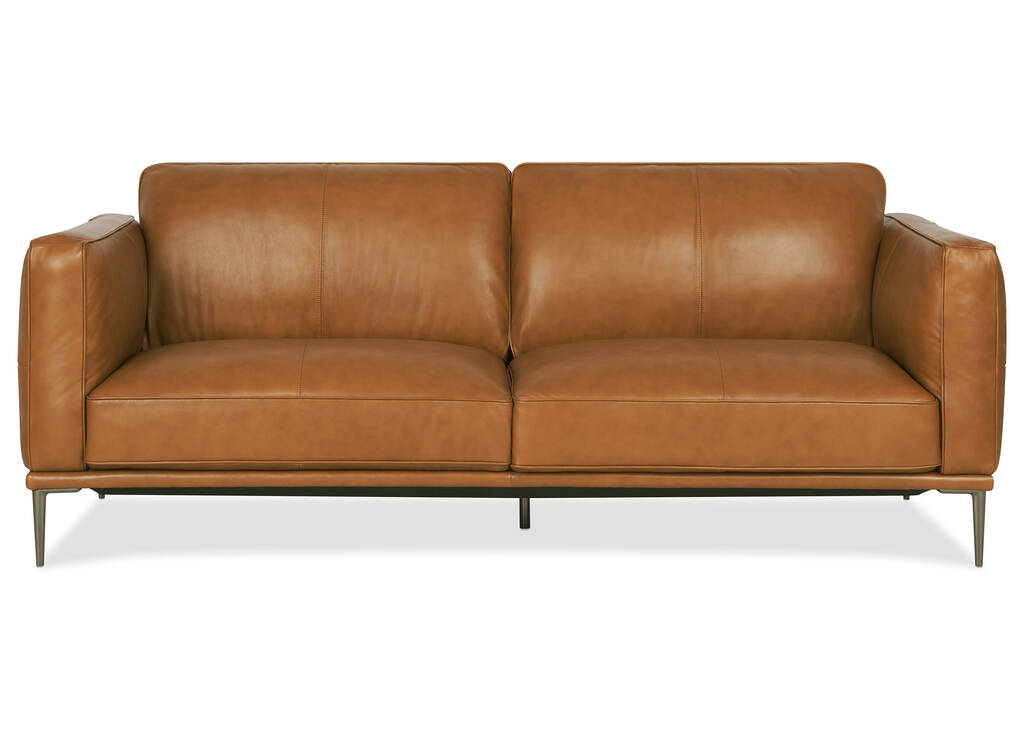 Jensen Leather Sofa -Alec Tan