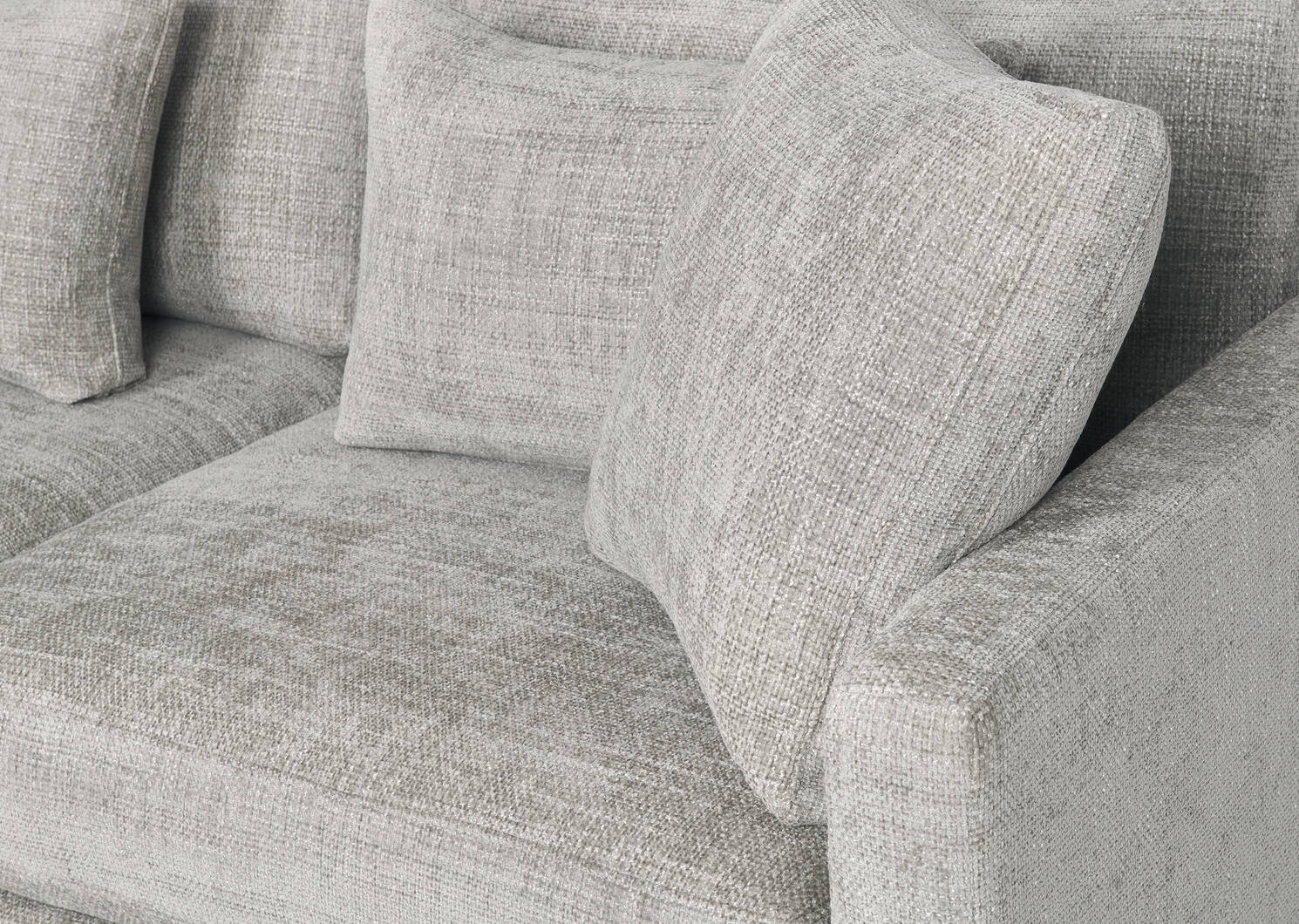 Nixon Sofa Chaise LCF -Husky Grey