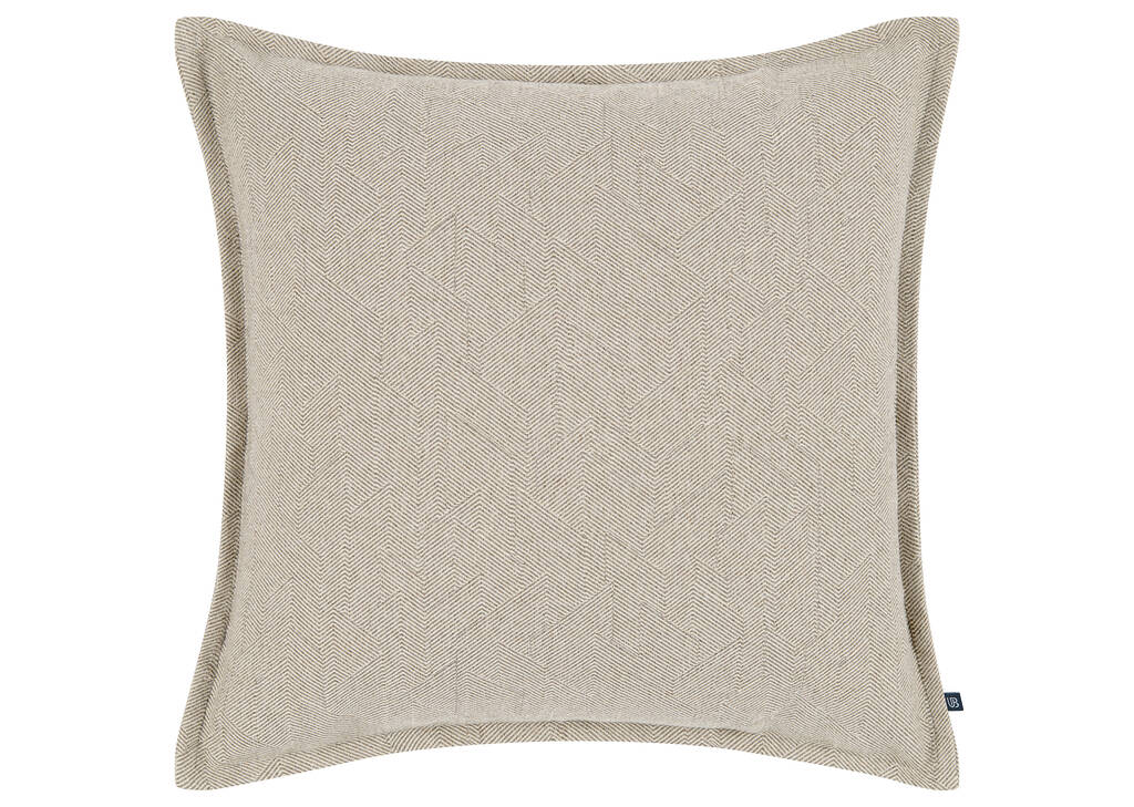 Atlin Pillow 20x20 Ivory/Mushroom