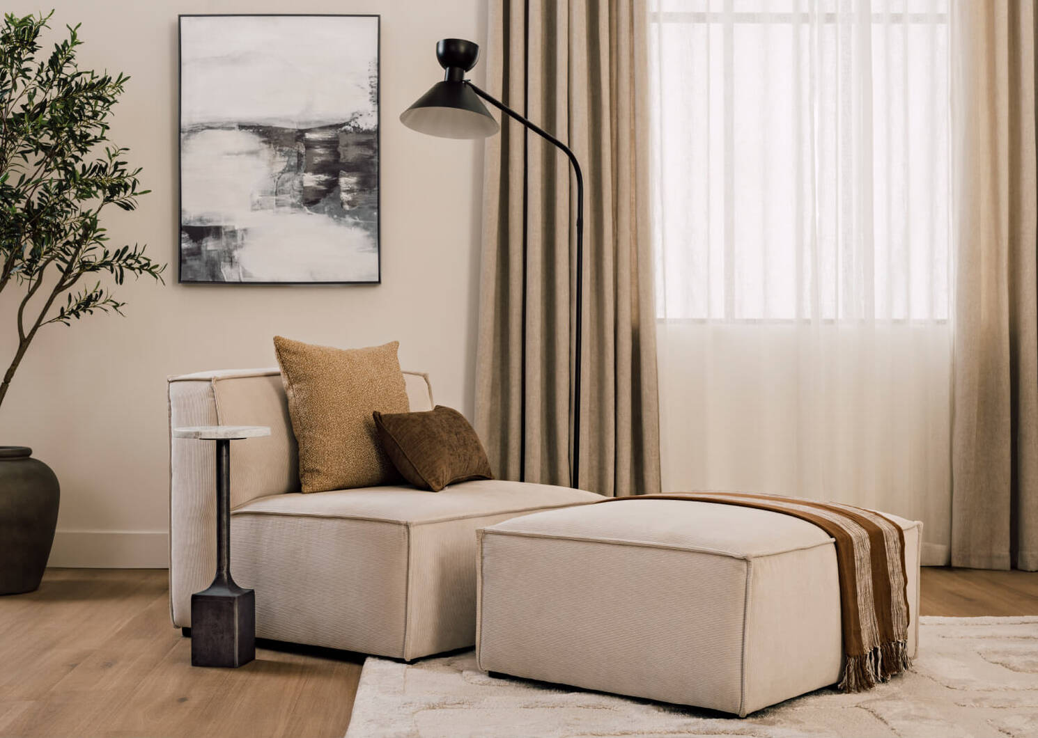 Fauteuil Felix avec repose-pieds -Tao iv