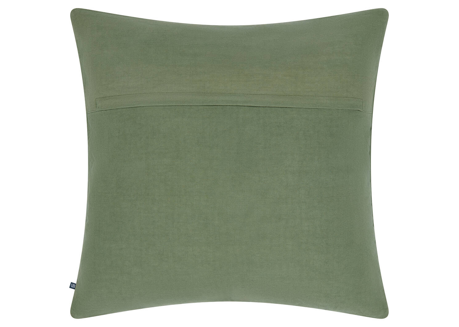 Coussin coton plis nerv Nixie 20x20 vert