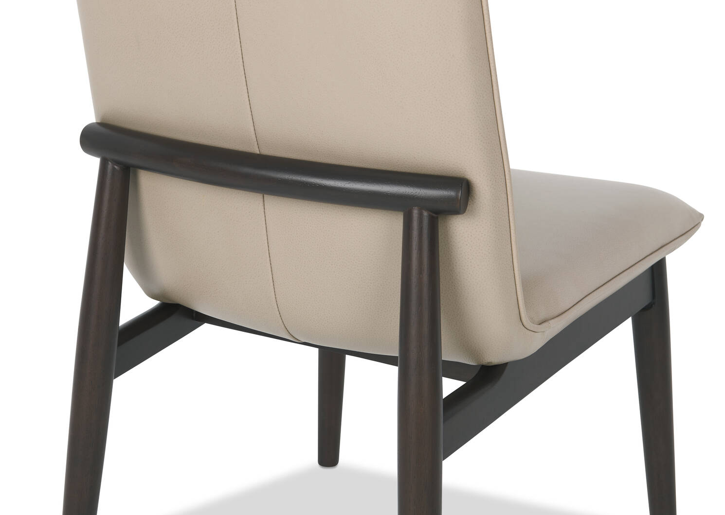 Esmae Leather Dining Chair -Reede Stone