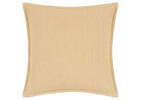 Coussin en coton Aria 20x20 ambré