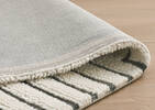 Tapis en laine Rohe 96x120 ivoire/noir