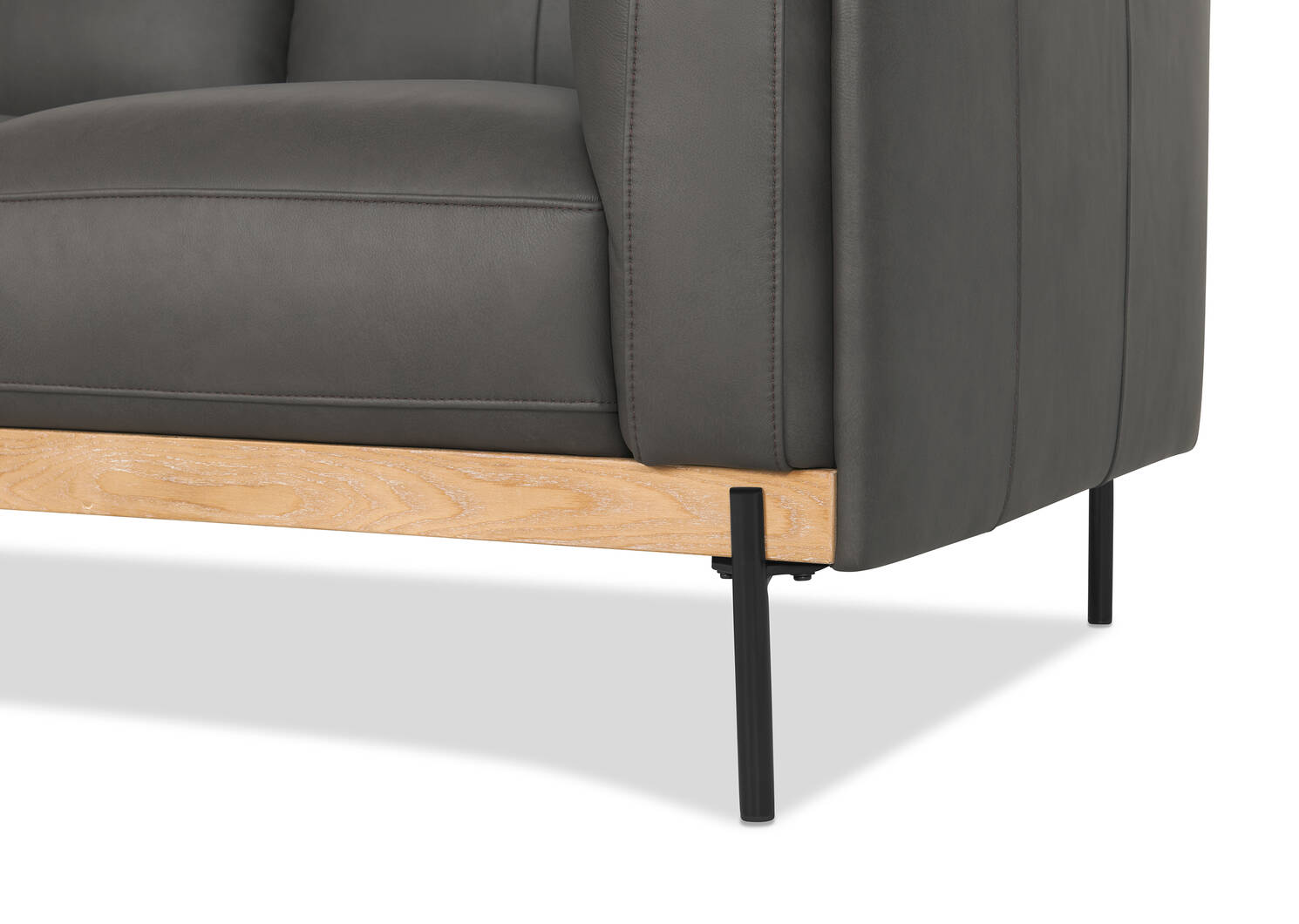 Vincent Leather Apart Sofa -Kai Sedona