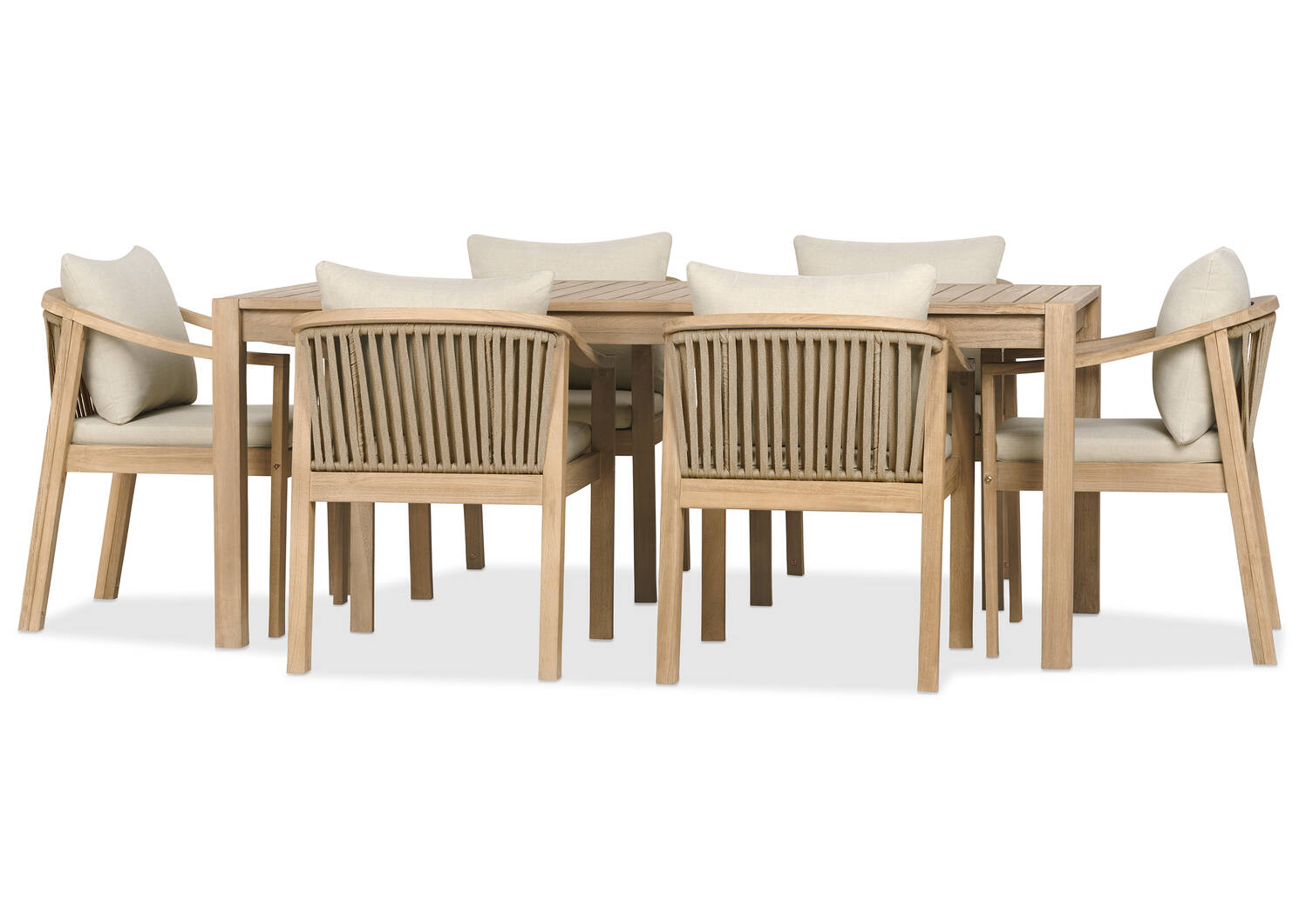 Tulum Outdoor Dining Chair -Natural
