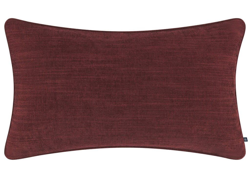 Bailey Pillow 14x24 Bordeaux