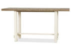 Rutherford Counter Table -Herst Dune/Wht