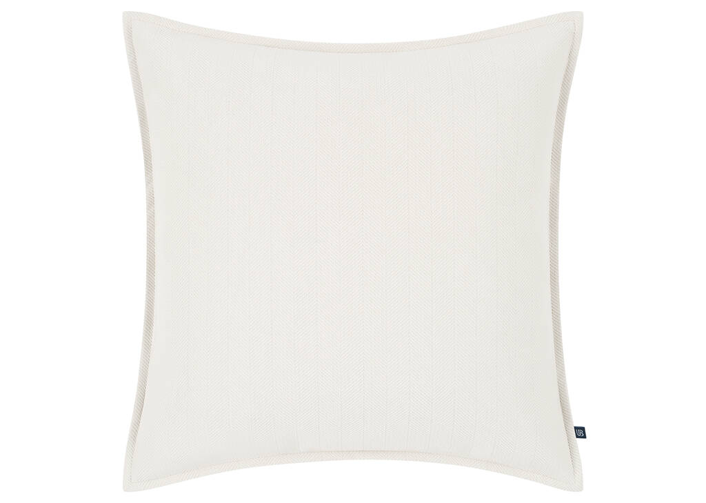 Alvy Herringbone Pillow 20x20 Ivory