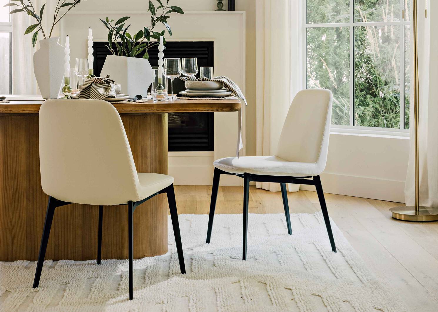 Jethro Dining Chair -Eli Cream