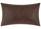 Jarvis Faux Leather Toss 14X24 Dark Brow