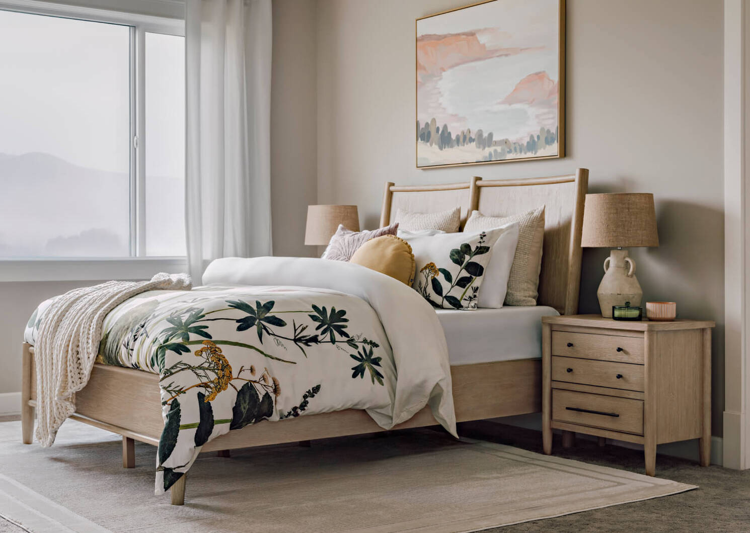 Tapis Etta 94x126 ivoire