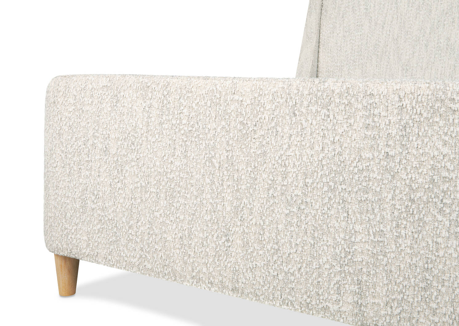 Saracino Bed -Zell Pearl, QUEEN