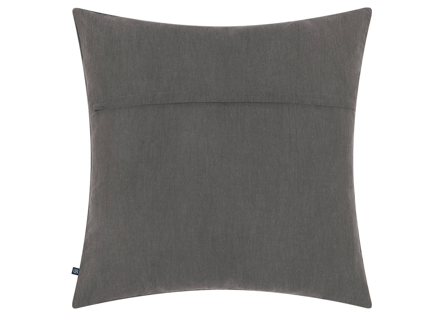 Faith Cotton Pillow 20x20 Dark Grey