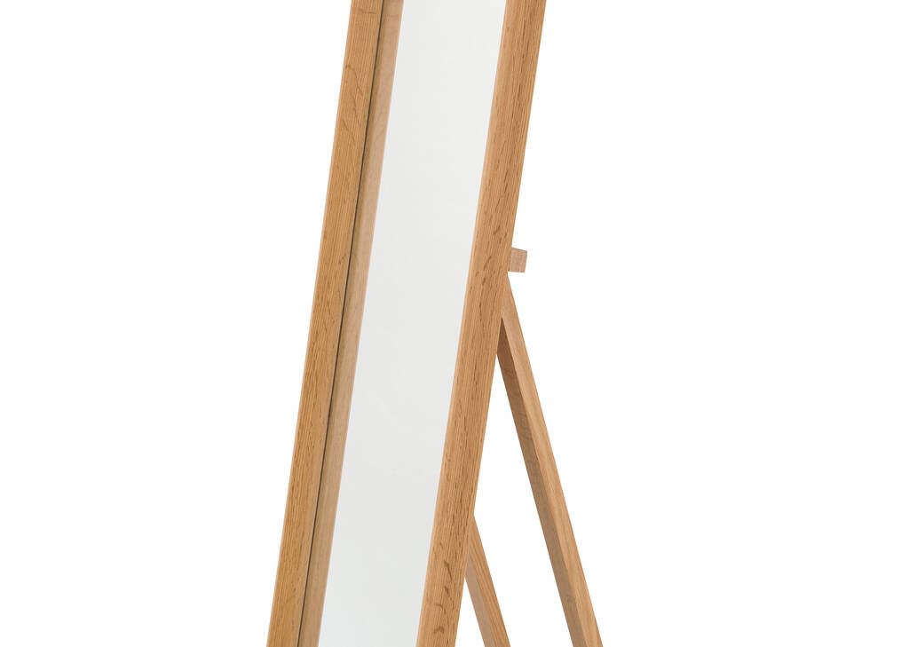 Ruben Standing Oak Mirror Natural